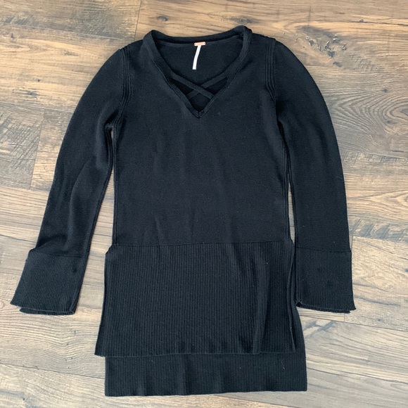 Free people black size small dress - Picture 1 of 8